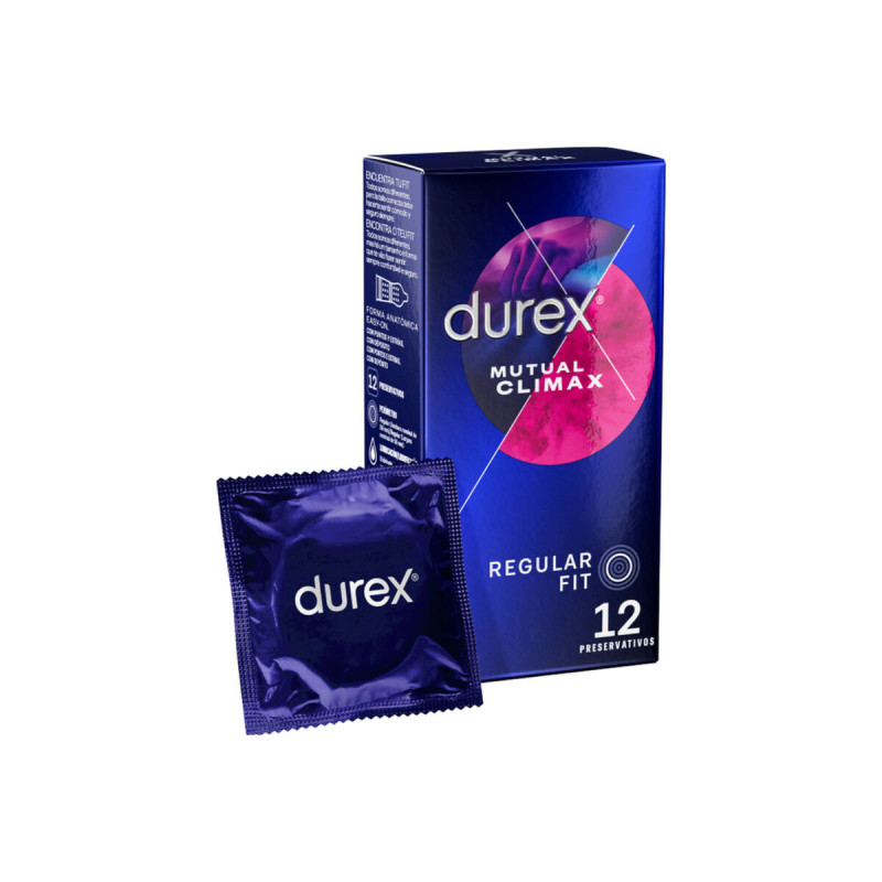 DUREX - CLIMAX MUTUO 12 UNITS - DUREX CONDOMS - Points and Stretch Ma…