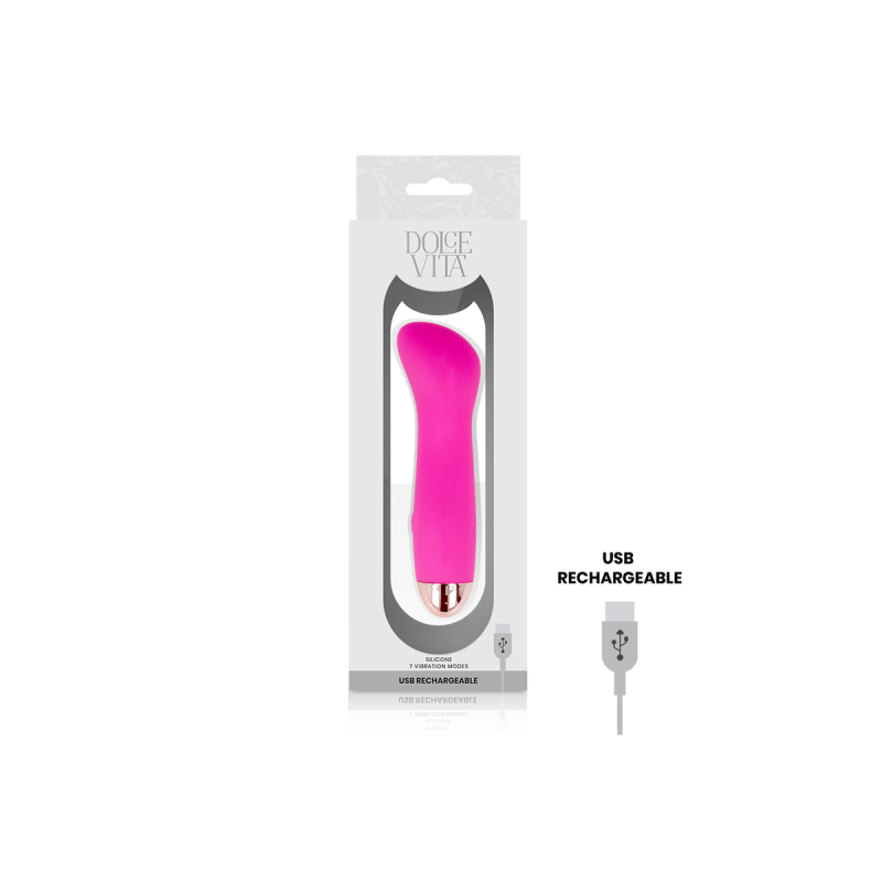 Dolce Vita - Vibrador Recargable One Rosa 7 Velocidades | Vybes.it