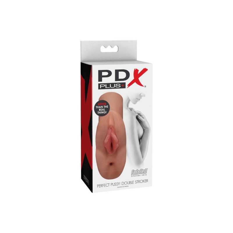 Pdx Plus - Perfect Pussy Double Stroker Masturbador Vagina Y Ano |