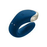 Satisfyer - App Double Love Vibrador Parejas Luxury Azul | Vybes.it