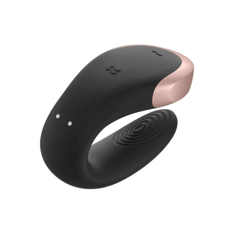 Satisfyer - App Double Love Vibrador Parejas Luxury Negro | Vybes.it