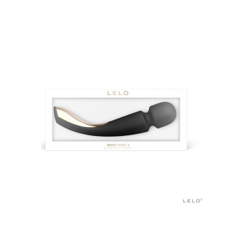 Lelo - Smart Medium Wand 2 Schwarzes Massager | Vybes.it