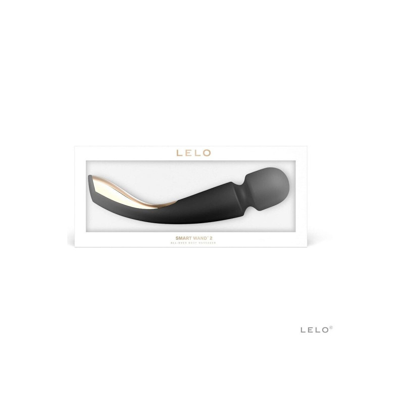 Lelo - Smart Medium Wand 2 Schwarzes Massager | Vybes.it