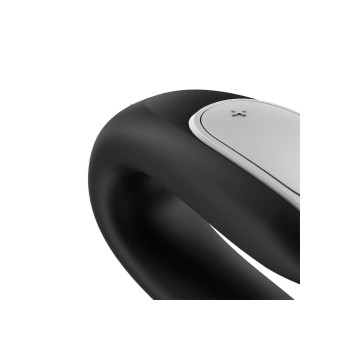 Satisfyer - Double Fun Partner Vibrador Negro | Vybes.it