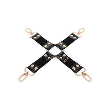 Begme - Black Edition Hog Tie Cuero Vegano | Vybes.it