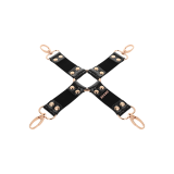 Begme - Black Edition Hog Tie Cuero Vegano | Vybes.it