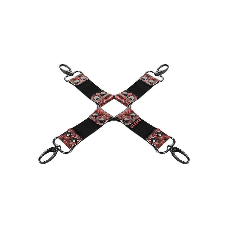 BEGME - CRAVATTA DI MAIALE IN PELLE VEGANA PREMIUM EDIZIONE ROSSA - B…