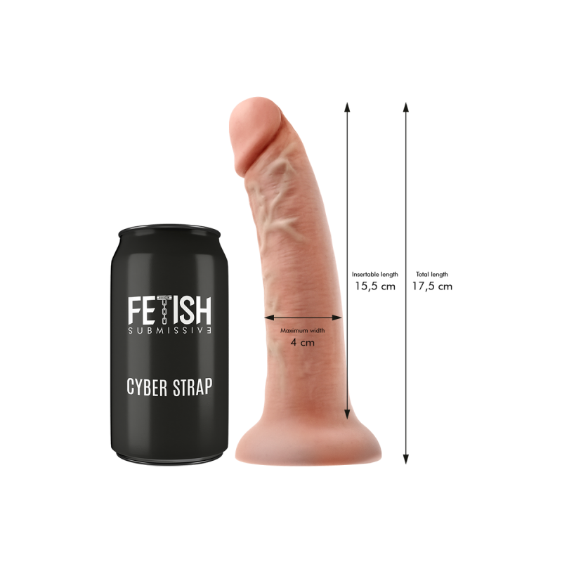 Fetish Submissive Cyber Strap - Harnais Avec Gode Et Télécommande