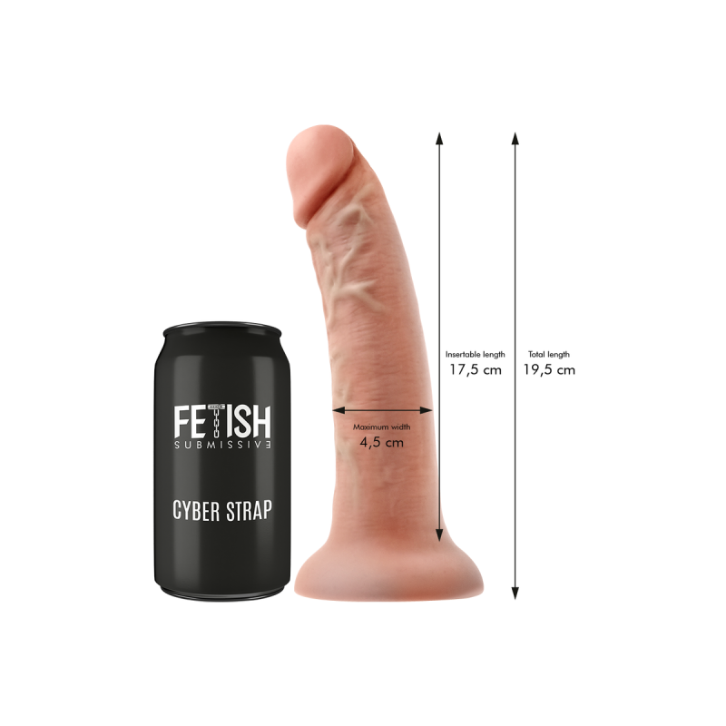Fetish Submissive Cyber Strap - Harnais Avec Gode Et Télécommande