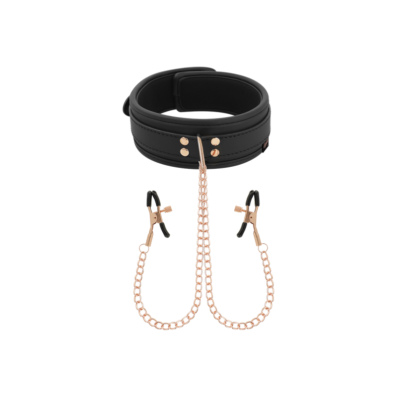 Coquette Chic Desire - Collier Pince Tip Fantaisie Avec Doublure En