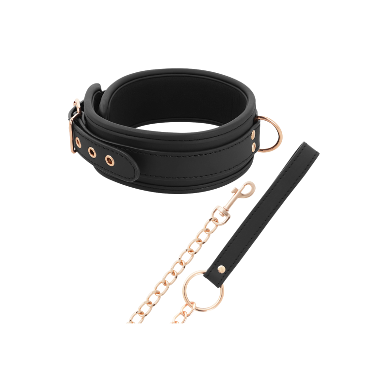 Coquette Chic Desire - Collier Fantaisie En Cuir Végan Avec
