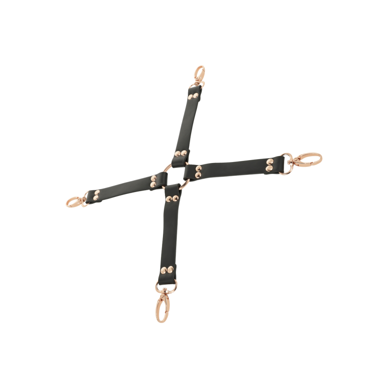 COQUETTE CHIC DESIRE - FANTASY VEGAN LEATHER HOG TIE - COQUETTE FANTA…
