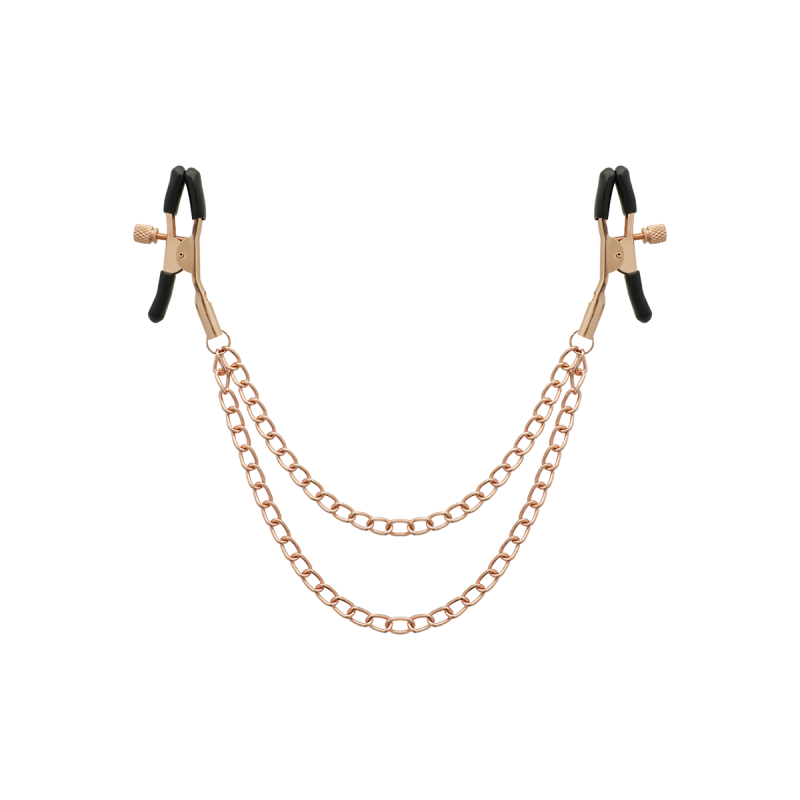 Coquette Chic Desire - Fantasy Pinzas Metalicas Pezones Con Cadena