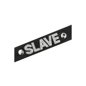 Coquette Chic Desire - Choker Cuero Vegano Slave | Vybes.it