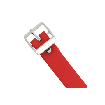 Coquette Chic Desire - Collier Cuir Vegan Rouge Femme Accessoire