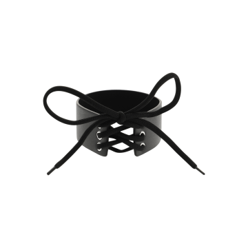 Coquette Chic Desire - Choker Cuero Vegano | Vybes.it