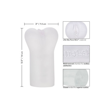 CALEXOTICS - BOUNDLESS VULVA STROKER TRASPARENTE - Vagine con vibrazi…