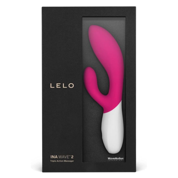 LELO - INA WAVE 2 VBRADOR LUXE MOUVEMENT SPÉCIAL CERISE
