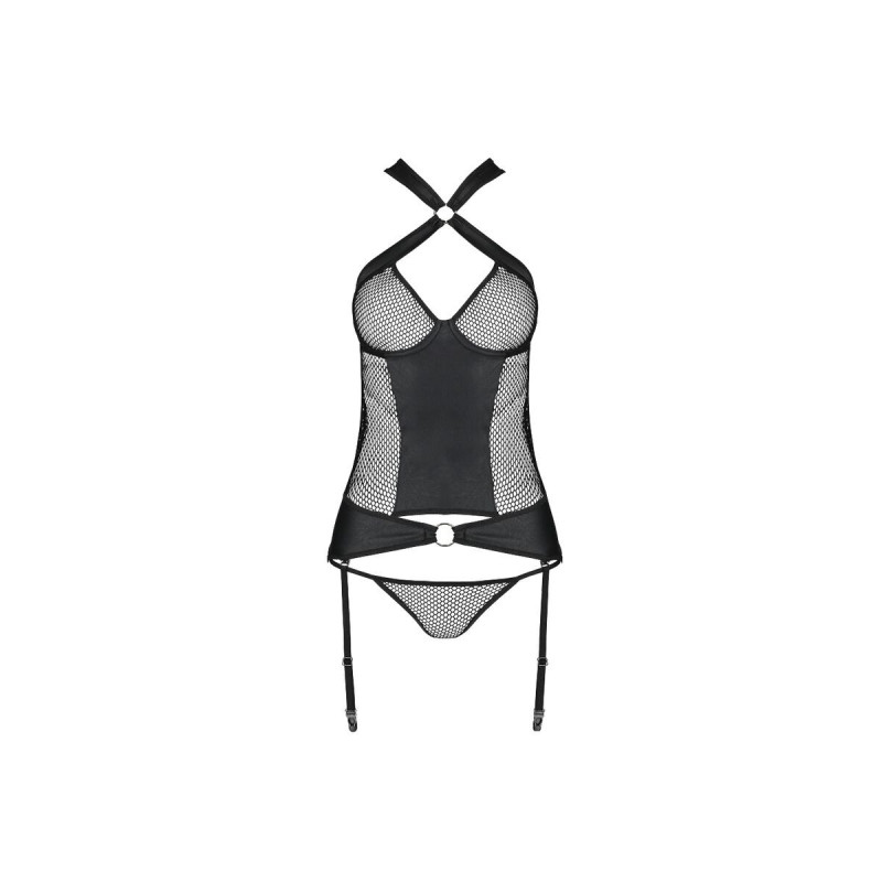 Passion - Amanda Corset Cuero Ecologico L/Xl | Vybes.it