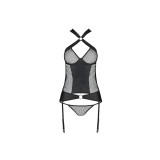Passion - Amanda Corset Cuero Ecologico L/Xl | Vybes.it