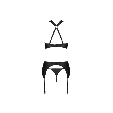 PASSION - AMANDA SET CUERO ECOLOGICO S/M