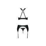 PASSION - AMANDA SET CUERO ECOLOGICO S/M