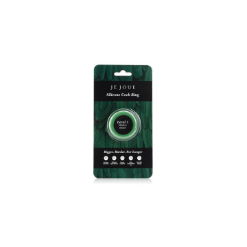 JE JOUE - GREEN SILICONE RING - MEDIUM CHOKE - Cockrings without vibr…