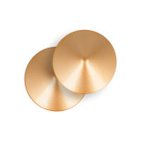 Coquette Chic Desire - Cubre Pezones Metal Circulos Dorados |