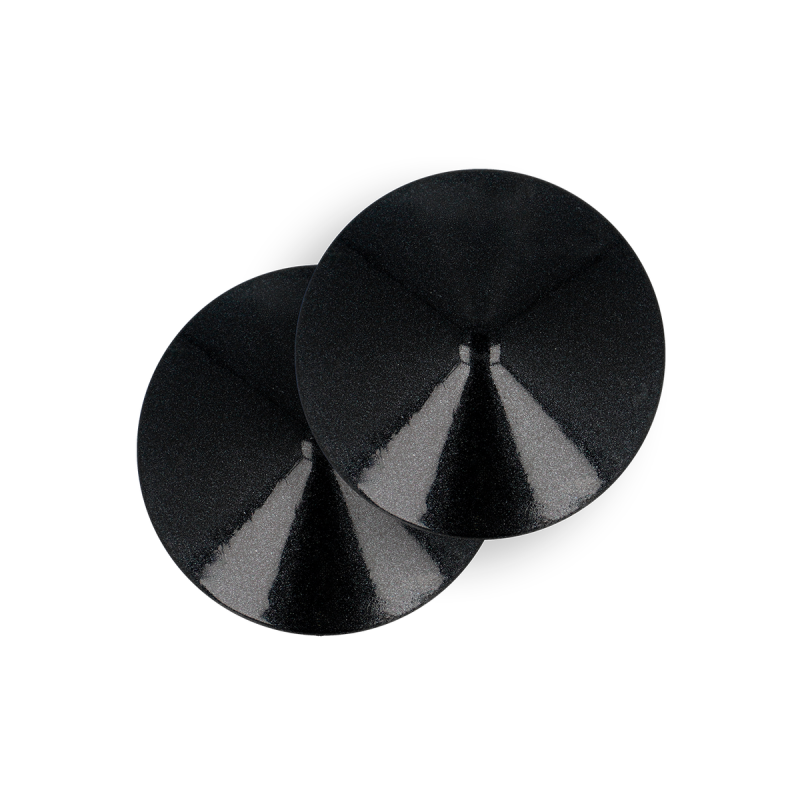 Coquette Chic Desire - Cubre Pezones Metal Circulos Negros |