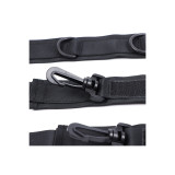 OHMAMA FETISH - NYLON HANDCUFFS AND COLLAR - Fixing handcuffs