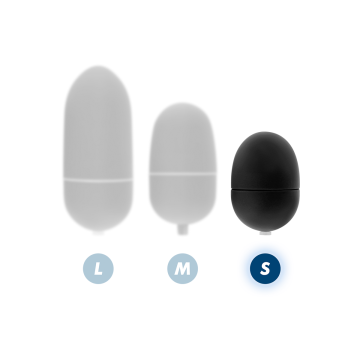 Online - Huevo Vibrador Control Remoto S Negro | Vybes.it