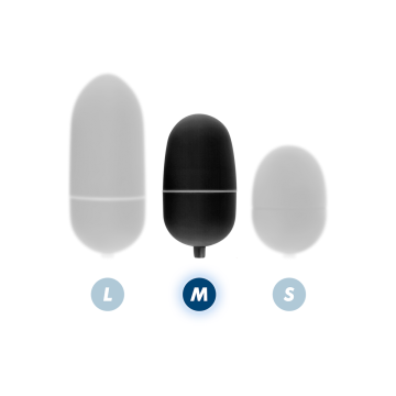 Online - Huevo Vibrador Control Remoto M Negro | Vybes.it