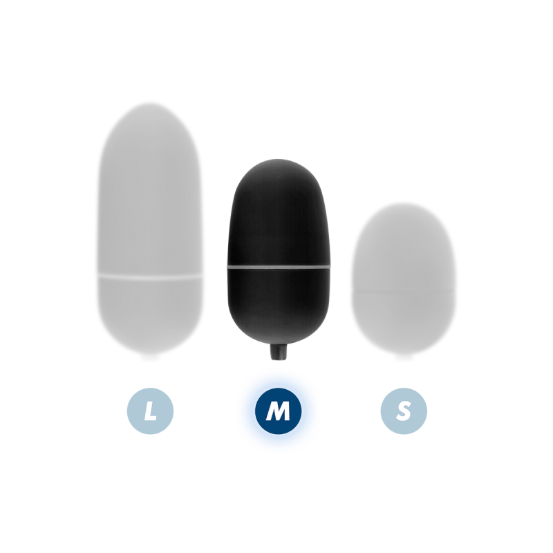 Online - Oeuf Vibrant Télécommande M Noir | Vybes.it