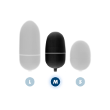 Online - Huevo Vibrador Control Remoto M Negro | Vybes.it