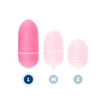 Online - Huevo Vibrador Control Remoto L Rosa | Vybes.it