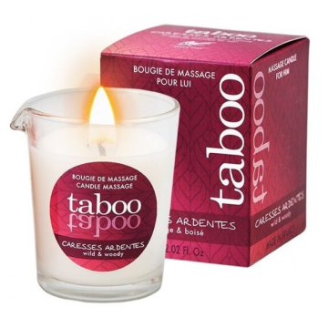 RUF - TABOO MASSAGE CANDLE FOR HIM CARESSES ARDENTES FERN SCENT