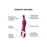 Satisfyer - Amazing 1 Vibrador Punto A Berry | Vybes.it