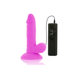 Diversia - Flexibler Vibrierender Dildo Lila 17 Cm - O - 3.3 Cm |