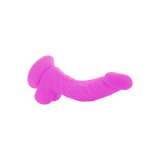 Diversia - Flexible Vibrating Dildo Purple 21.5 Cm - O - 4.5 Cm |