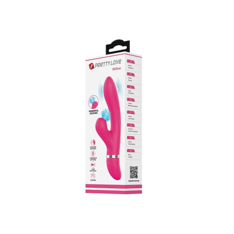 Pretty Love - Willow Vibrador Y Succionador Rabbit | Vybes.it