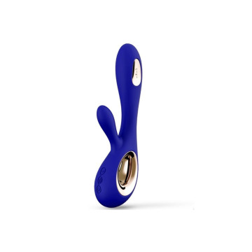 Lelo - Soraya Wave Vibrator Rabbit Mitternachtblau | Vybes.it