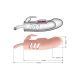 Pretty Love - Sloane Funda Pene Rabbit Natural | Vybes.it