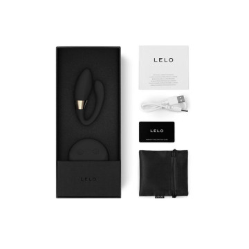 Lelo - Massaggiatore Di Coppia Tiani Duo Nero | Vybes.it