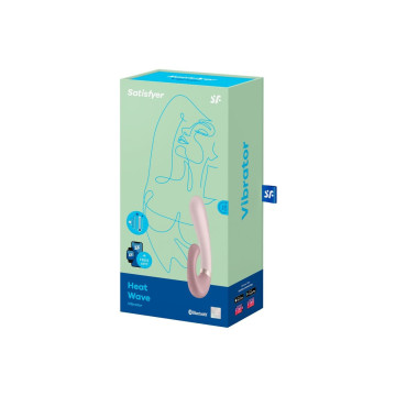 Satisfyer - Heat Wave Vibrador App Rosa | Vybes.it