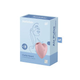 Satisfyer - Cutie Heart Estimulador Y Vibrador Rosa | Vybes.it