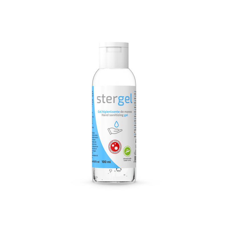 STERGEL - HYDROALCOHOLIC HAND SANITIZING GEL ALOE VERA 100ML - Nettoy…