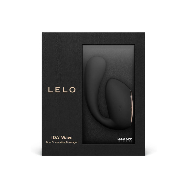 Lelo - Ida Wave Couples Massager Schwarz | Vybes.it