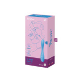 SATISFYER - G-SPOT FLEX 4+ MULTI VIBRADOR APP AZUL