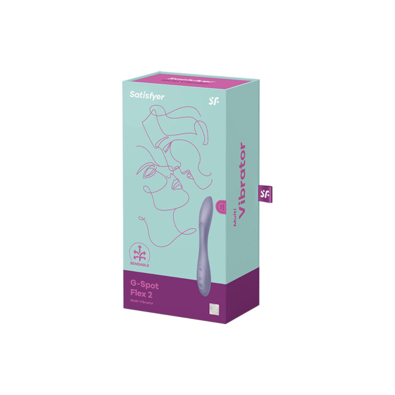 Satisfyer - G - Spot Flex 2 Multi Vibrador Morado | Vybes.it