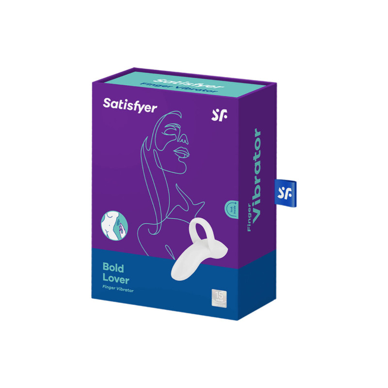 Satisfyer - Bold Lover Dedal Vibrador Blanco | Vybes.it